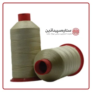 نخ دوخت دوراک ترکیه کرم روشن کد ۹۲۹۶ سایز ۳۰ (معادل ۴)